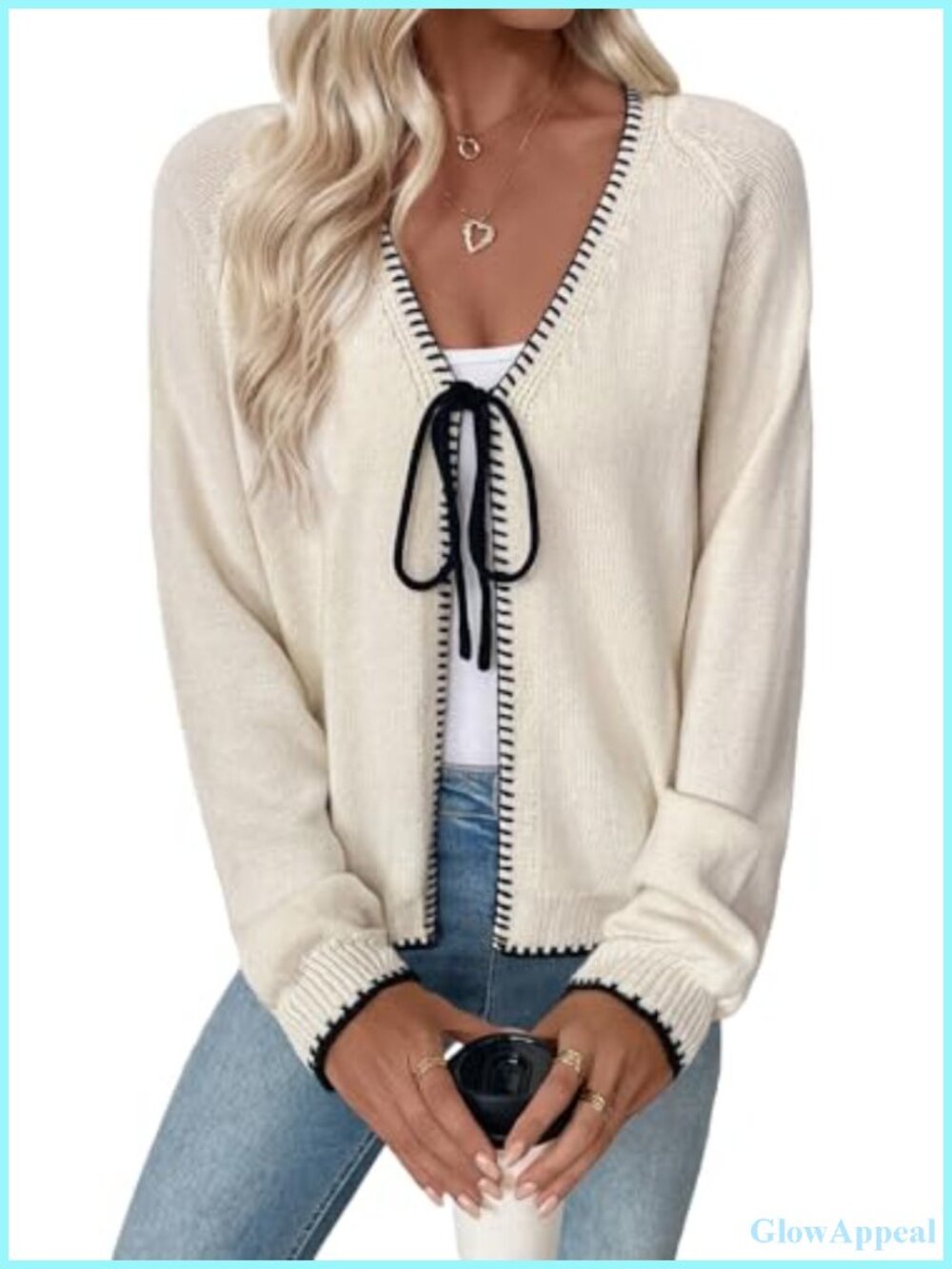 Lightweight Knit Cardigan Sweater Women Open Front Long Sleeve Chunky